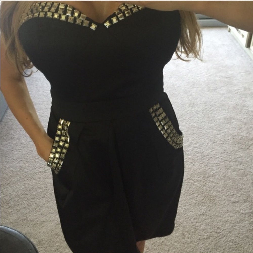 Studded strapless dress *BNWT*